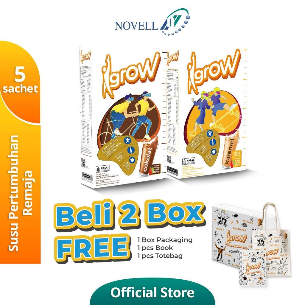 

IGROW SUSU REMAJA TINGGI KALSIUM DAN PROTEIN - PAKET BONUS GIFT 100% ORIGINAL