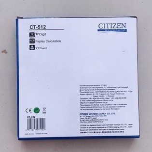 

[READY] Kalkulator Citizen CT 512 / Calculator Alat Hitung 12 digit