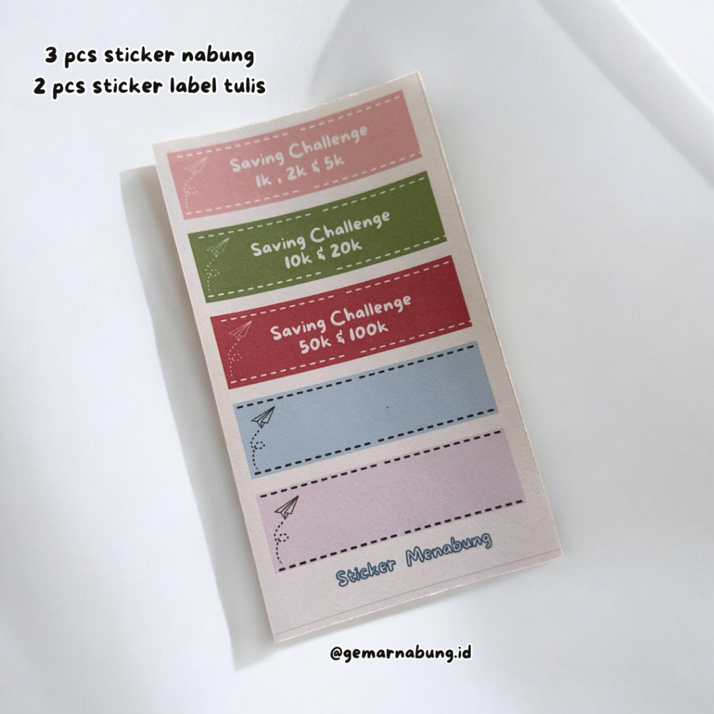 

[READY] Paket Binder menabung hemat daisy, Paket Binder Keuangan daisy