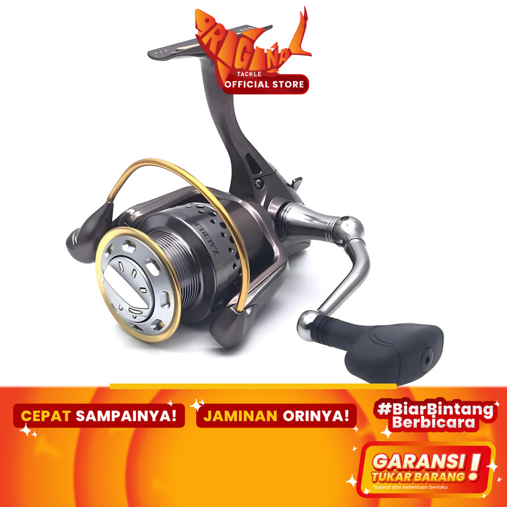 Reel Pancing Spinning Ryobi Zauber Graphite 3000 2000