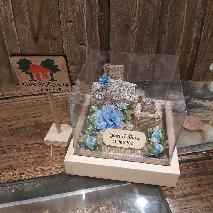 Kotak mahar perhiasan Rustic 16138