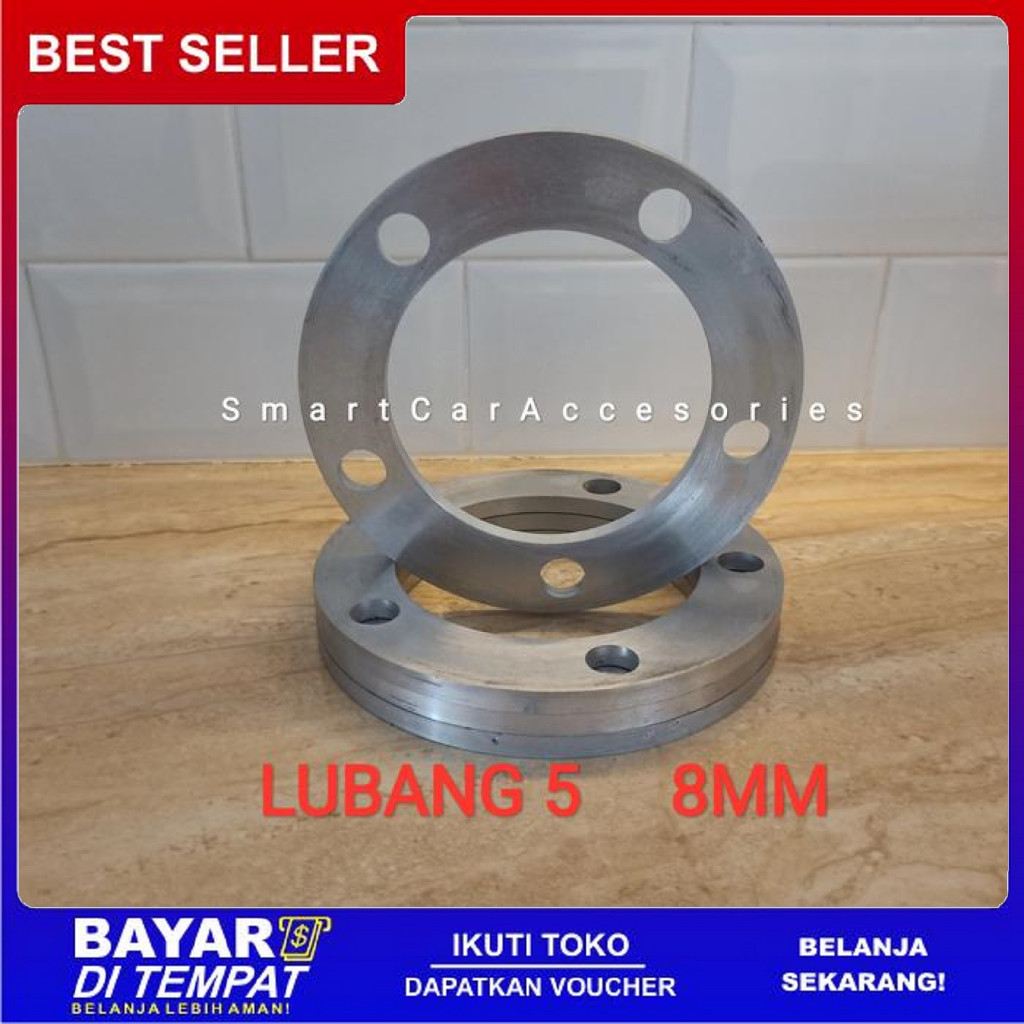 FREE ONGKIR ADAPTOR SPACER SPECER SPICER RODA VELG MOBIL LUBANG 5 TAFT GT KATANA BISA COD
