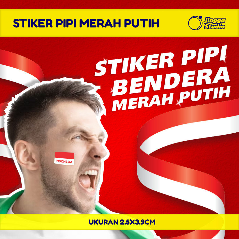 

Stiker Pipi Bendera Merah Putih
