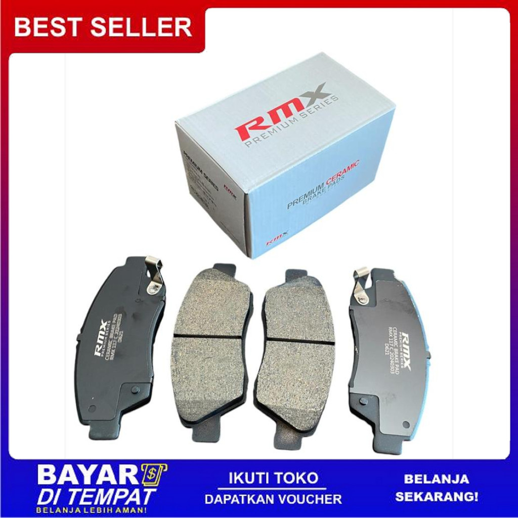 FREE ONGKIR KAMPAS REM BRAKE PAD DEPAN HONDA MOBILIO 2014 2015 2016 2017 2018 2019 BISA COD