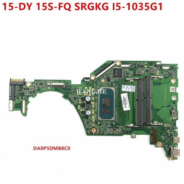 0P5D For HP Pavilion 15-DY 15-FQ 15S-FQ TPN-Q222 Laptop Motherboard