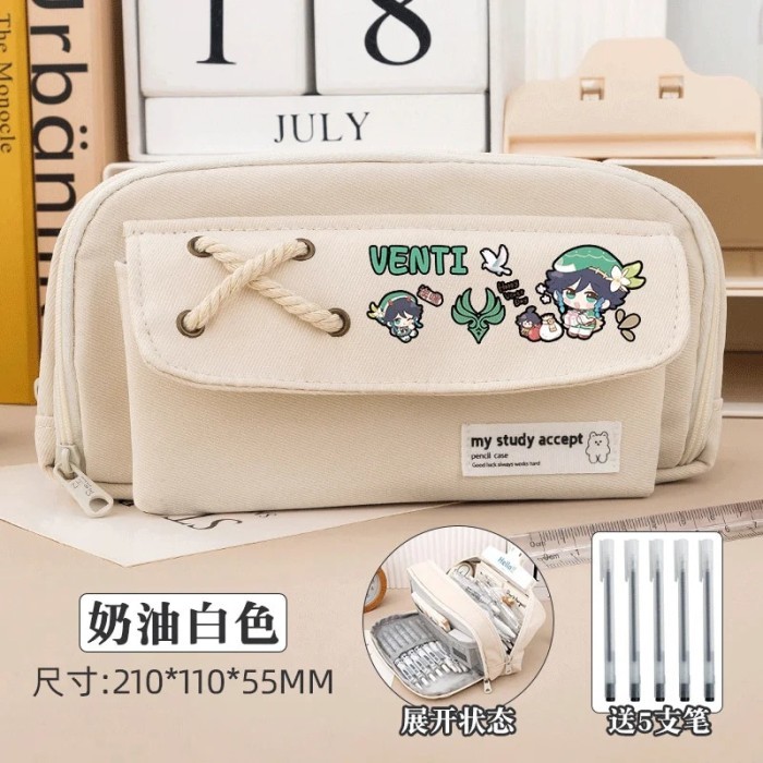 Anime Game Genshin Impact Eula Keqing Raiden Shogun Etc. Stitching