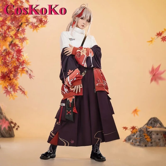 CosKoKo Kaedehara Kazuha Cosplay Anime Genshin Impact Costume