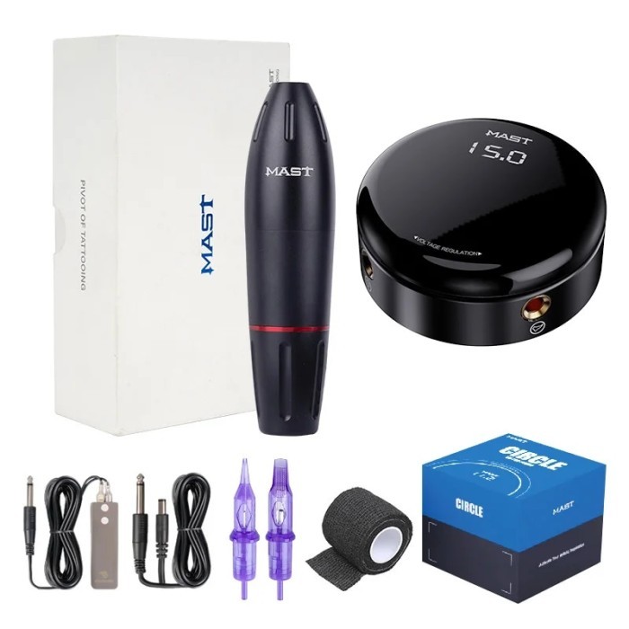 Mast Tattoo Professional Tattoo Rotary Pen Kit Tattoo Machine Sets