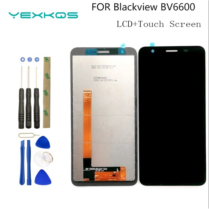 5.7" For Blackview BV6600 LCD Display And Touch Screen Assembly Repair BV6600E LCD For Blackview BV6