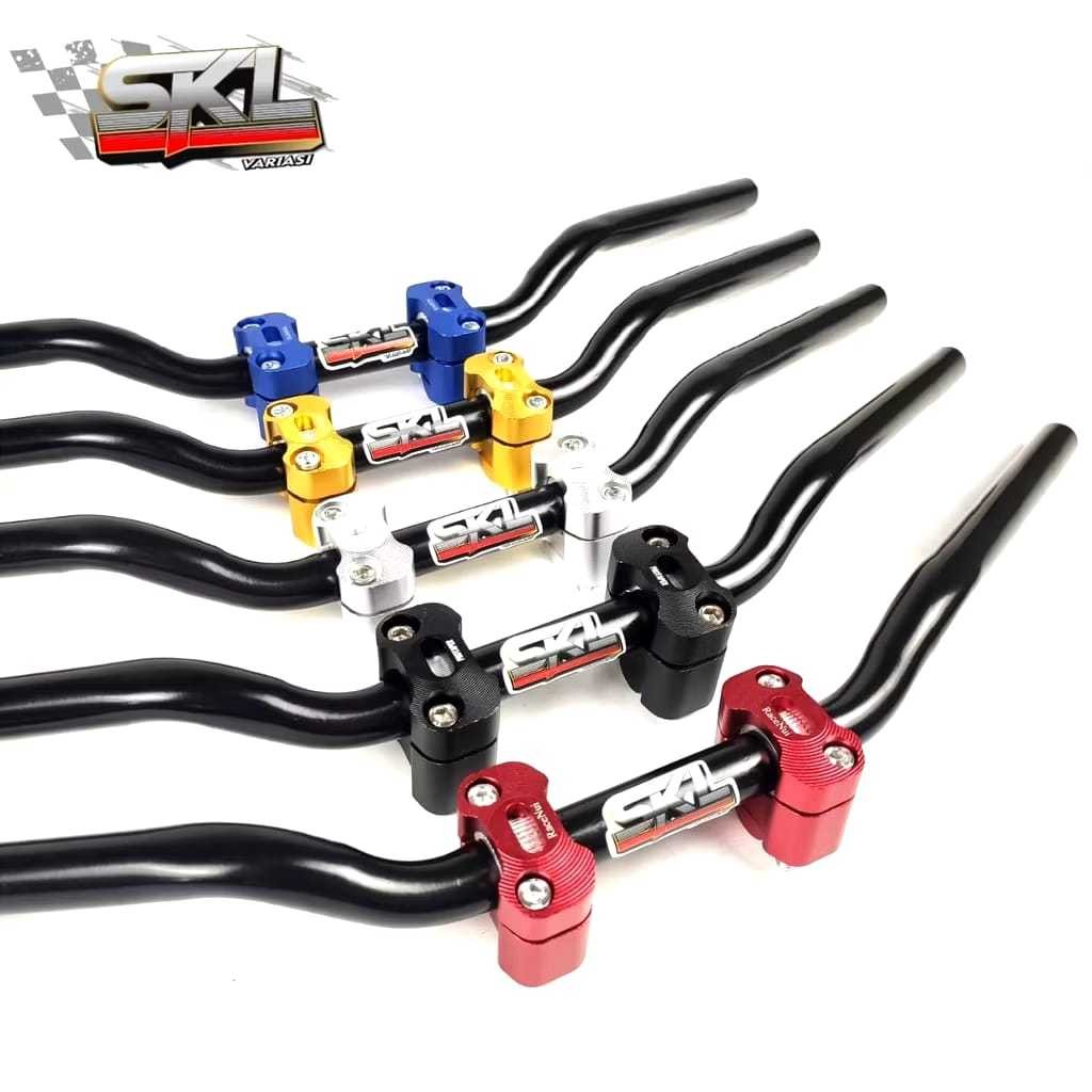 SETANG STIR RZR MODEL ROAD RACE SET RAISER DUDUKAN STANG CNC PNP VIXION OLD LAMA VIXION NEW