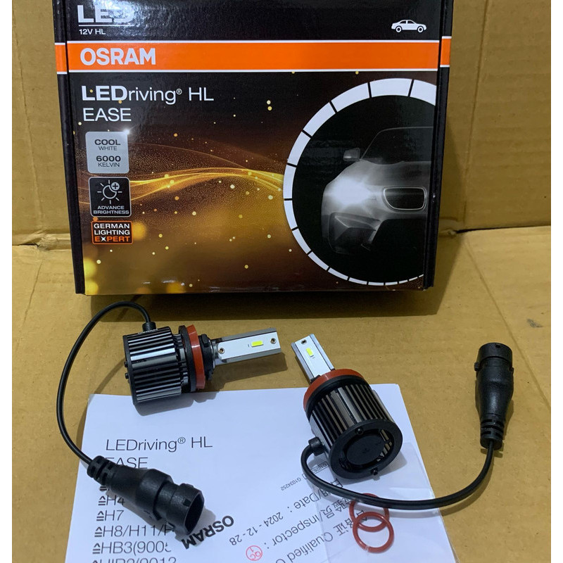 Bohlam lampu LED H16 12V 27W 6000k kabut Vios 2003- OSRAM 100% ORIGINAL