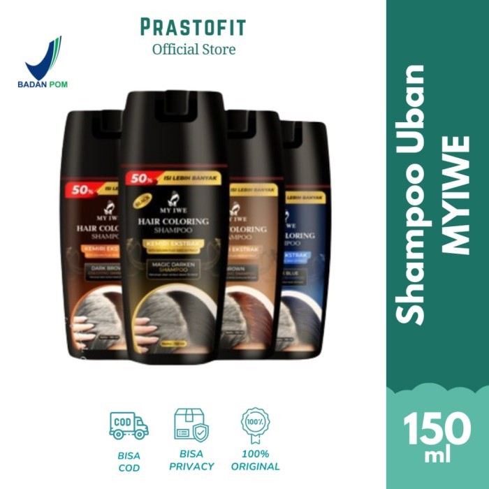 Promo Shampoo Uban Myiwe Shampoo Penghitam Rambut Uban