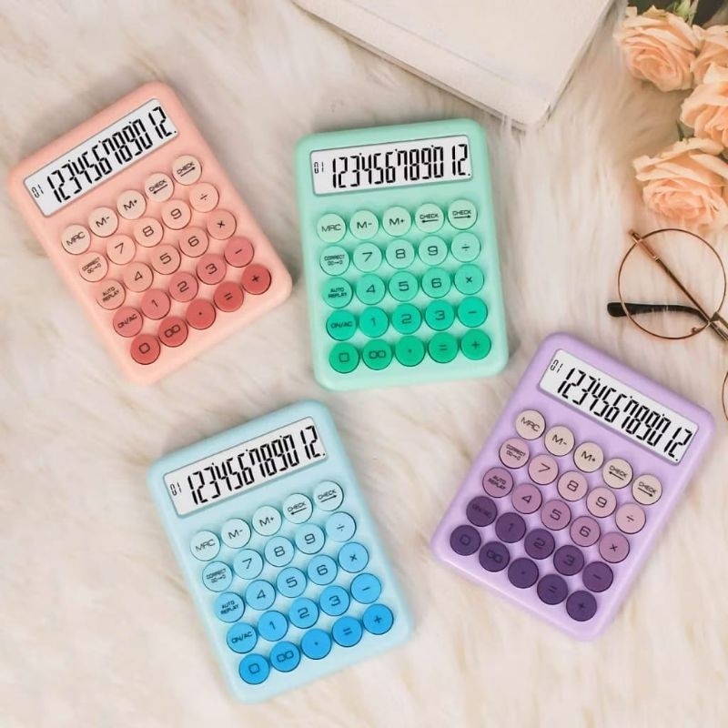 

Kalkulator Murah warna Ct- 242 12 Digit Warna Diameter 15 x11cm