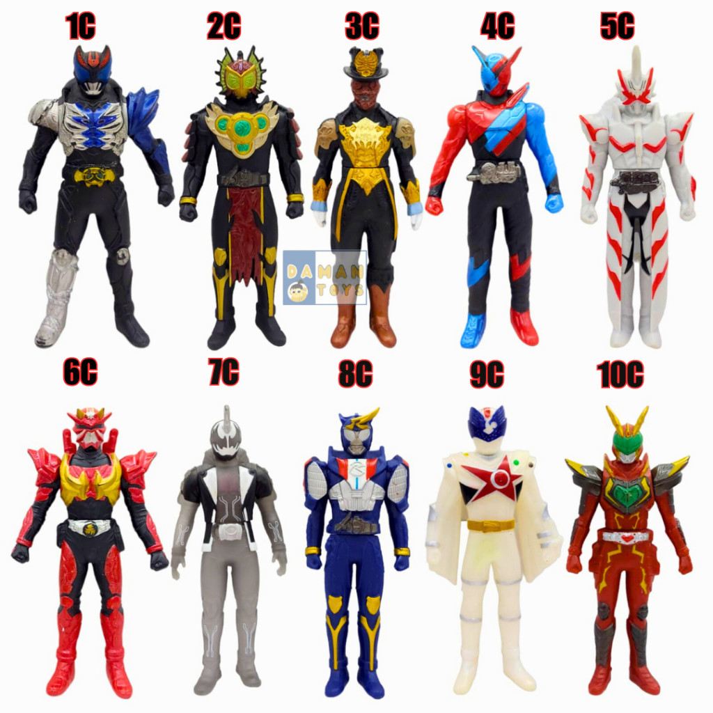 Kamen Rider Action Vinyl Sofubi Saber Brave Zero one