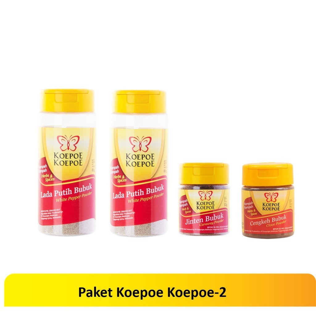 

PAKET KOEPOE KOEPOE-2 (ONLINE) LADA PTH 85 2PCS + JINTEN BBK 32 1PCS + CENGKEH BBK 34 1PCS