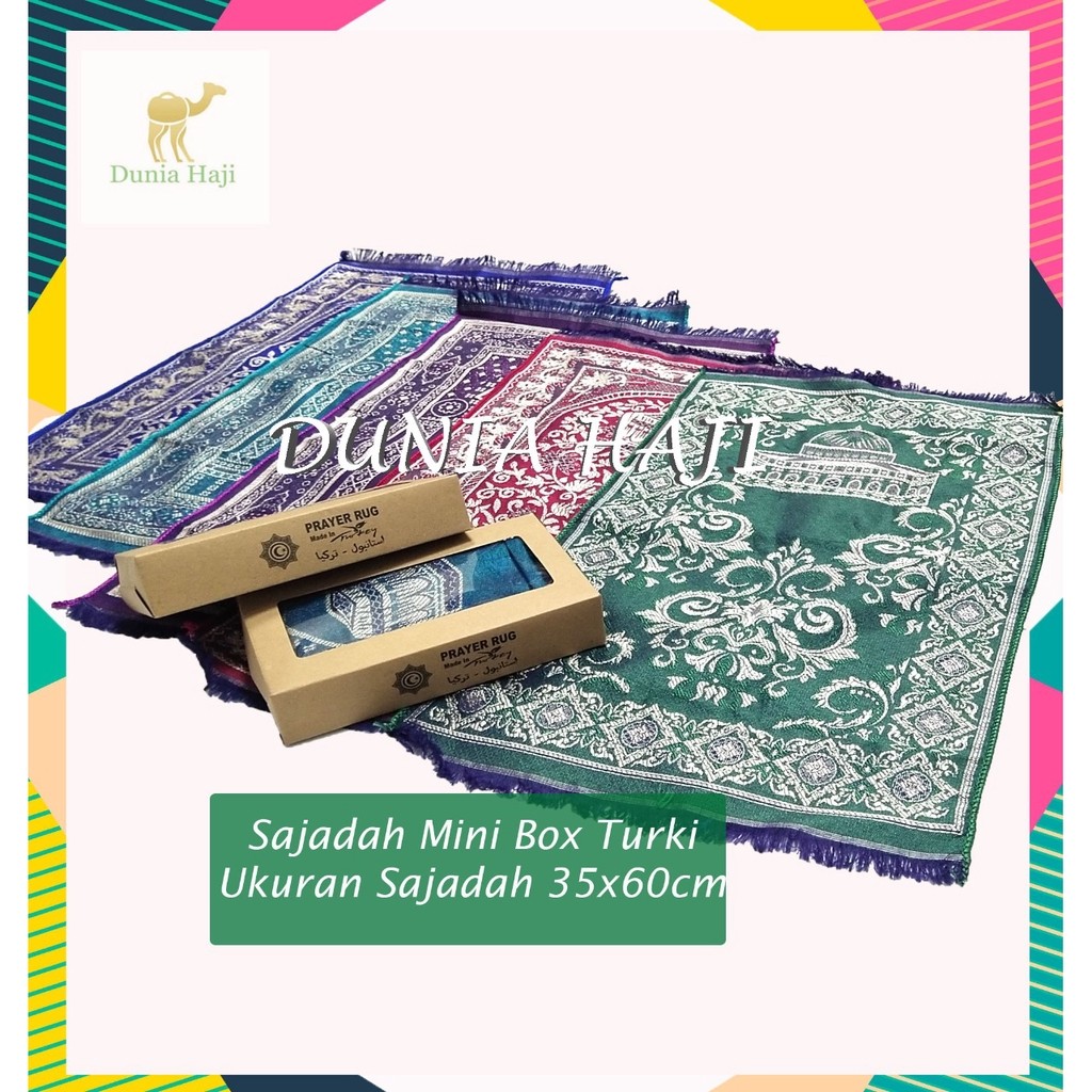 

SAJADAH BOX SAJADAH TURKI BAHAN KATUN UKURAN MINI (MNBOX) COCOK UTK SOUVENIR PERNIKAHAN / TAHLILAN