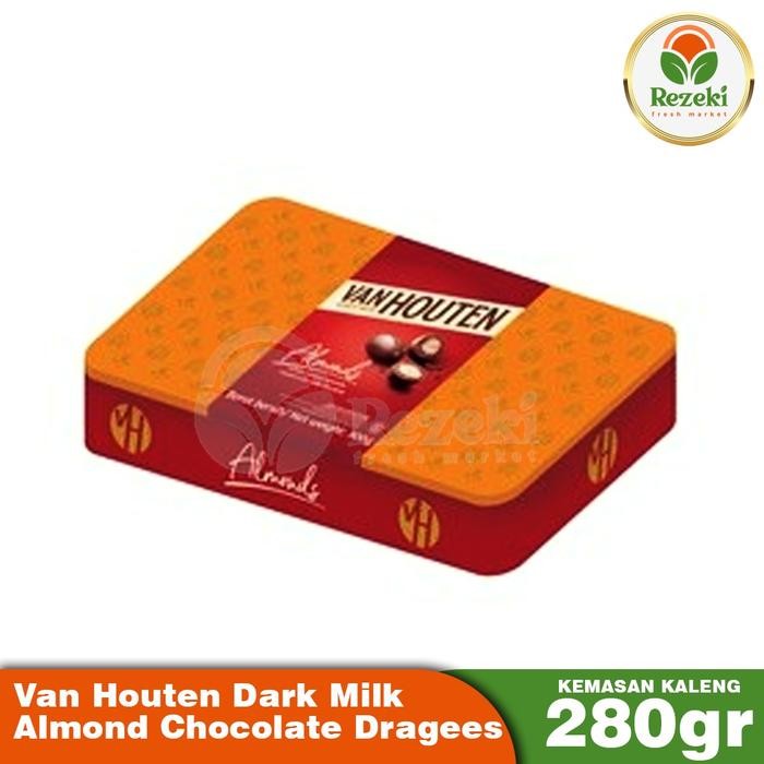 

Van Houten Dark Milk Almond Chocolate Dragees [280 gr] Terlaris