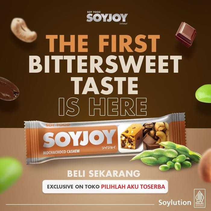 

SOYJOY MOCHACHOCO - (HARGA 1 KARTON ISI 4 BOX / 48 pcs) Terlaris