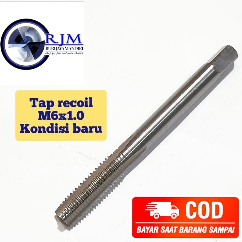 IS0046 tap recoil m6 x 1.0 tap recoil baut kunci 10 Bukan baut 12