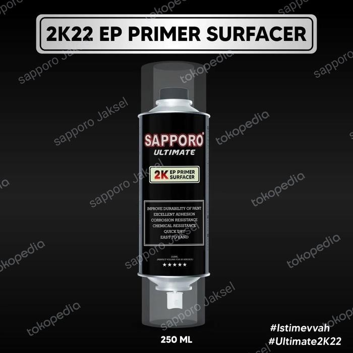 Tuklex- Sapporo Ultimate 2K22 Epoxy Primer Surfacer / 250ml / Epoxy 2K Sapporo