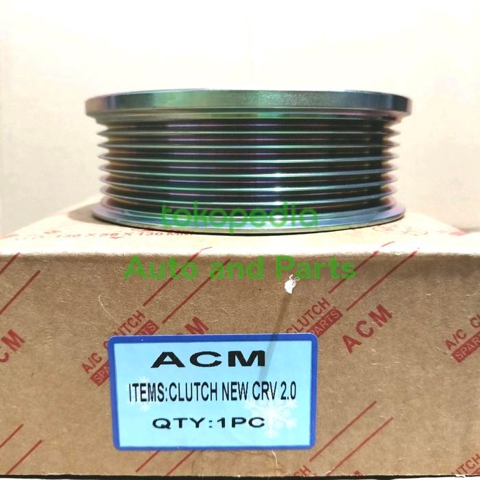 Magnet Clutch Honda Crv 2.0 (2000 Cc) 7Pk Gen 3 Pulley Ac Mobil Acm Kode 090