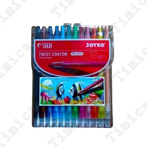 

[READY] CRAYON PUTAR 12 TITI/TWIST CRAYON TITI 12 WARNA