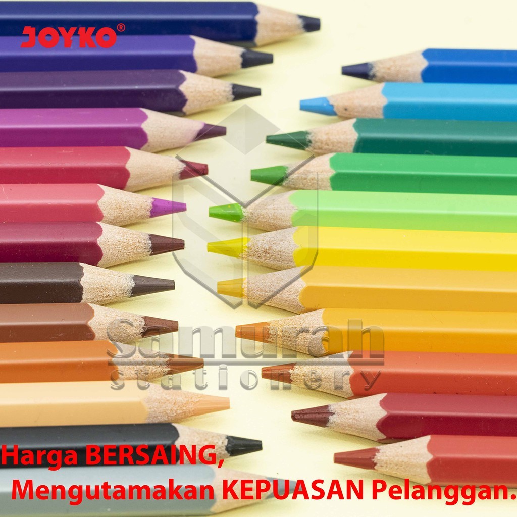 

[READY] Pensil Warna Joyko CP 48 PB Isi 48 Warna Panjang / Color Pencil 48 Colors Long CP-48PB