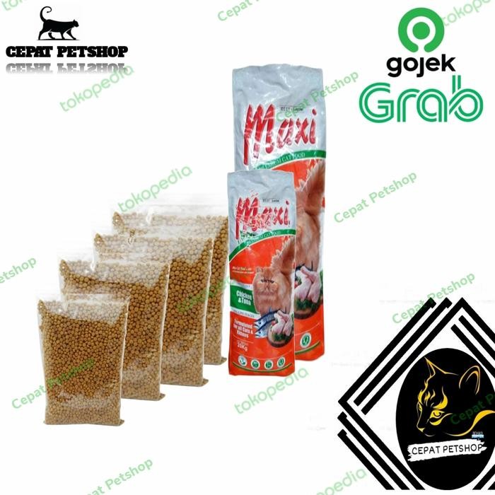 Amour Petshop Maxi Cat 5 Kg Makanan Kucing Maxi Cat Repack 5Kg -