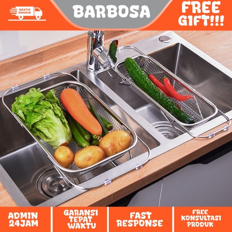 Saringan Estetik Besar Jumbo Teh Minyak Goreng Kain Halus L5O9 Panci Kukus Plastik Santan Gorengan P