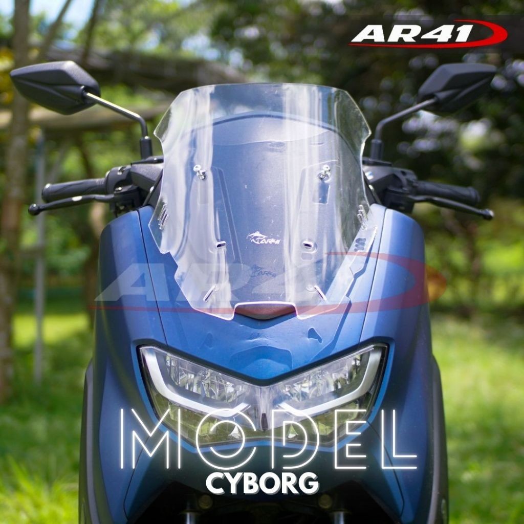 Windshield Visor Nmax Cyborg Ocito 4 Winshield Nmax New Old Cyborg Ocito 4 AR41