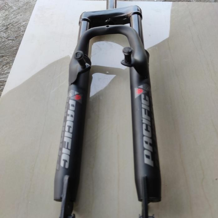 SALE FORK SUSPENSI GARPU SEPEDA MTB 26 PACIFIC OVERSIZE