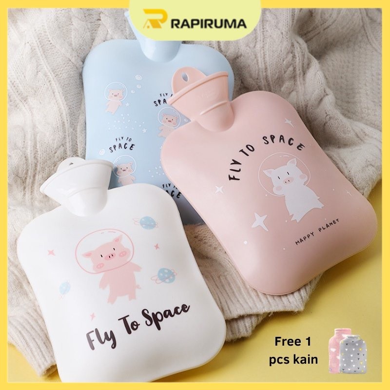 Kantong Kompres Air Panas Karakter/Kantung Kompres Air Panas Pereda Nyeri Perut / Kompres Air Panas