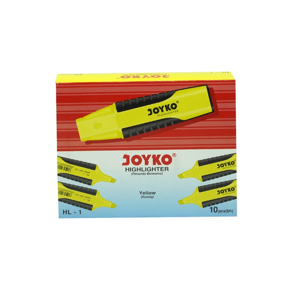 

Stabilo Joyko Warna Kuning / Highlighter Stabilo Joyko / Kerajaan Alat Tulis