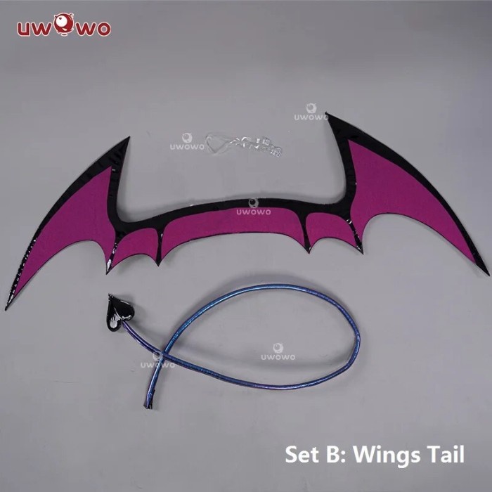 UWOWO Genshin Impact Fanart Succubus Baal Cosplay Tail Devil