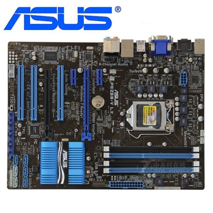 P8Z68-V LX Motherboards LGA 1155 DDR3 32GB For Intel Z68 P8Z68-V LX