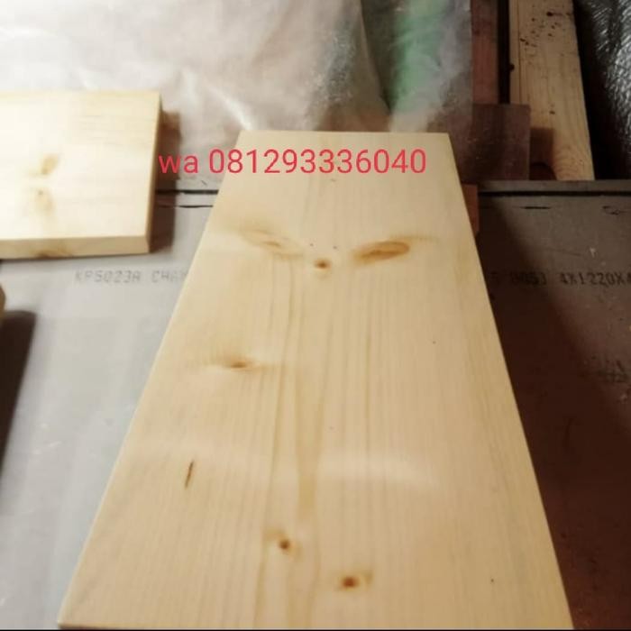 Fixco- papan kayu jati belanda 120x20x2 vernish