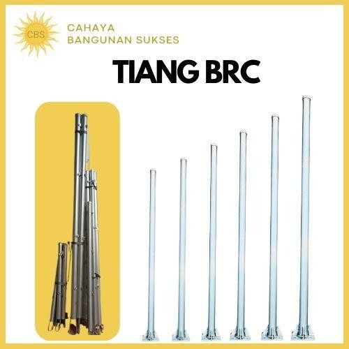 Fixco- TIANG PAGAR BRC GALVANIS UKURAN 80cm, 120cm, 150cm