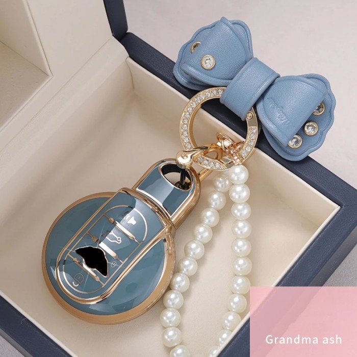 FashionKey Chain Accessories for Mini Car Key Case Cover Cooper Mini