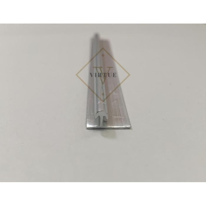 Fixco- Lis/ List Aluminium untuk Karet Kawat/ Kasa Nyamuk