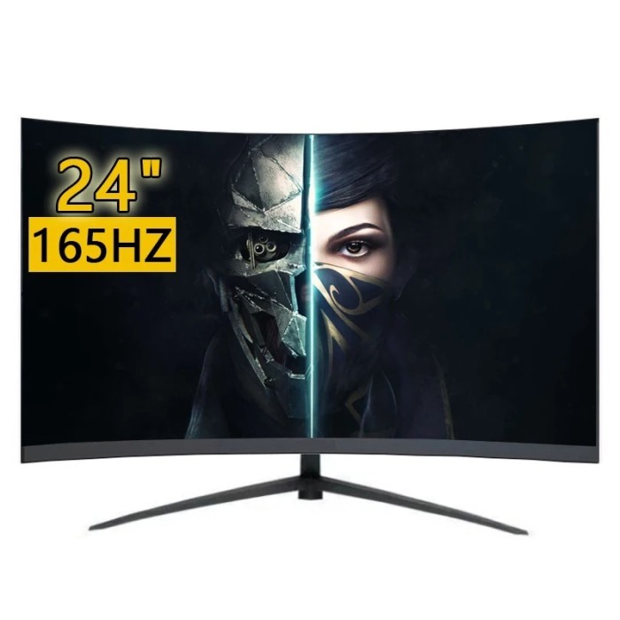 24 inch Curved Monitor 165hz Gamer 1920*1080p HD Gaming Monitor PC