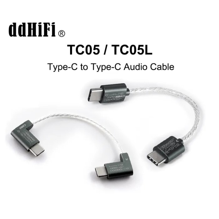DD DDHIFI TC05 TC05L Type-C to Type-C Cable for Music Player Android