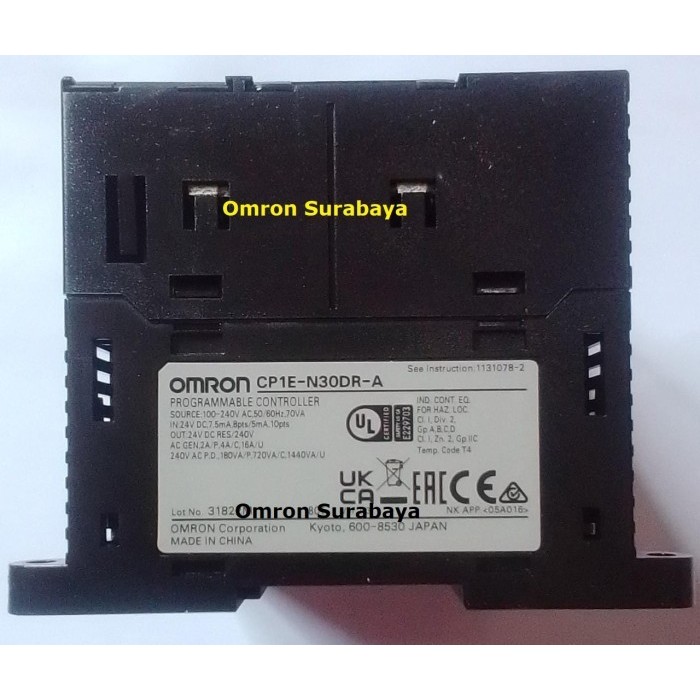 PLC OMRON CP1E-N30DR-A