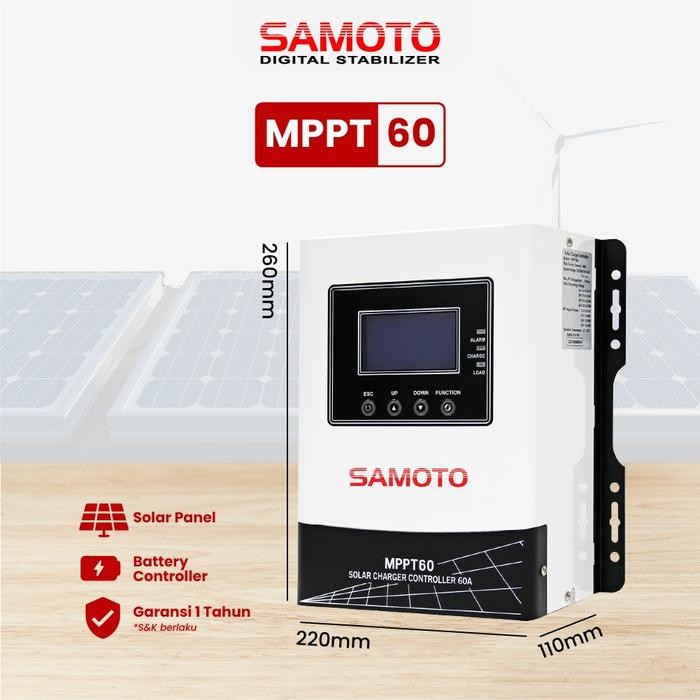 Tempur - Solar Charger Controller Samoto MPPT60 MPPT 60A Original