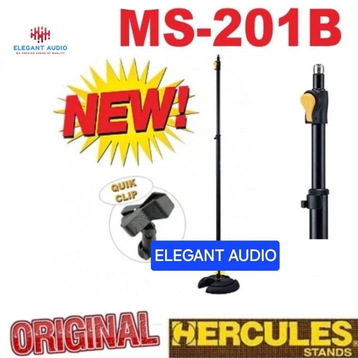 Stand Mic HERCULES MS 201B Plus HERCULES MS201B Plus Original