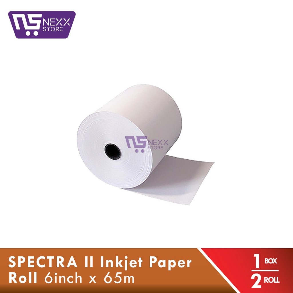 

SPECTRA II Inkjet Paper ROLL - 6 in x 65M