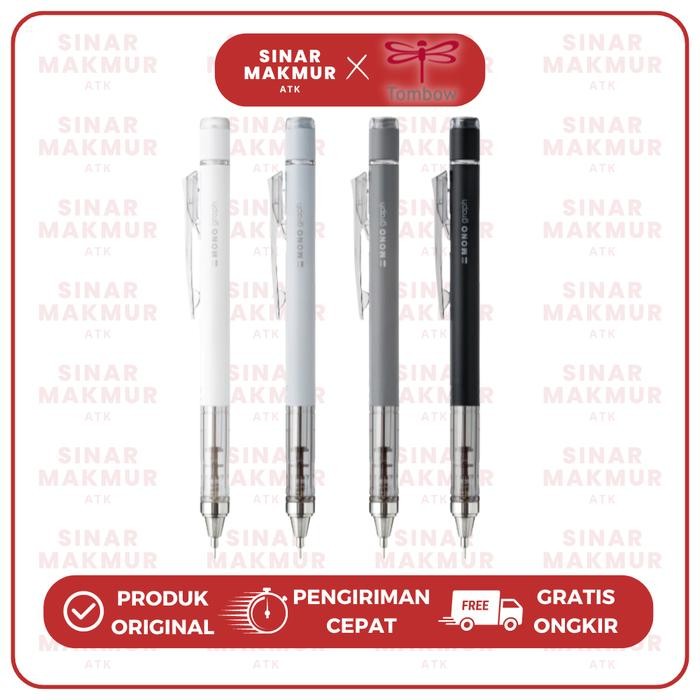 

Ready JT Pensil Mekanik/Mechanical Pencil/Shaker Pencil Mono Graph Grayscale 0.5mm DPA-147 Mono