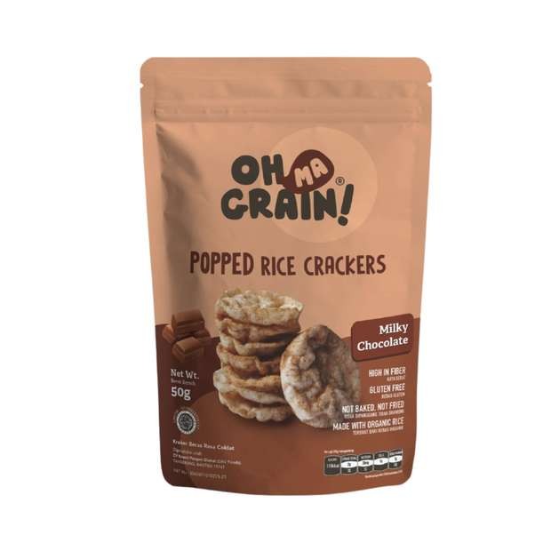 

OH MA GRAIN MILKY CHOCOLATE 50GR - RAJA SUSU