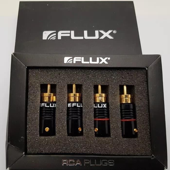 Kepala rca flux fs 80 - jack rca flux fs80 - kepala rca flux 4 pc TERLARIS