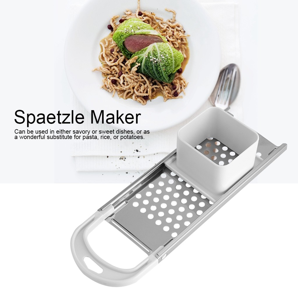 Kitchen Noodle Maker Kitchen Stainless Steel Blade Spaetzle Noodle Dumpling Maker Pasta Cooking Tool