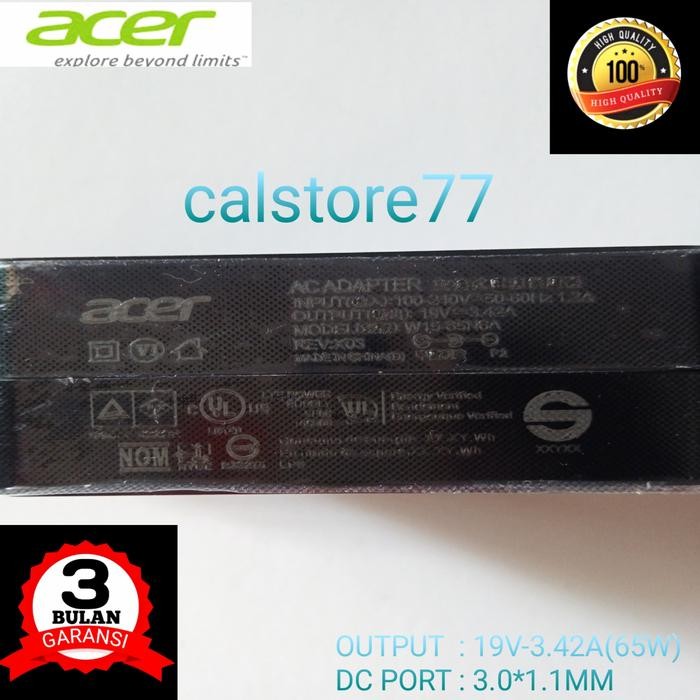 CHARGER ADAPTOR ACER ICONIA W700 W700P W701 W701P 19V 3.42A